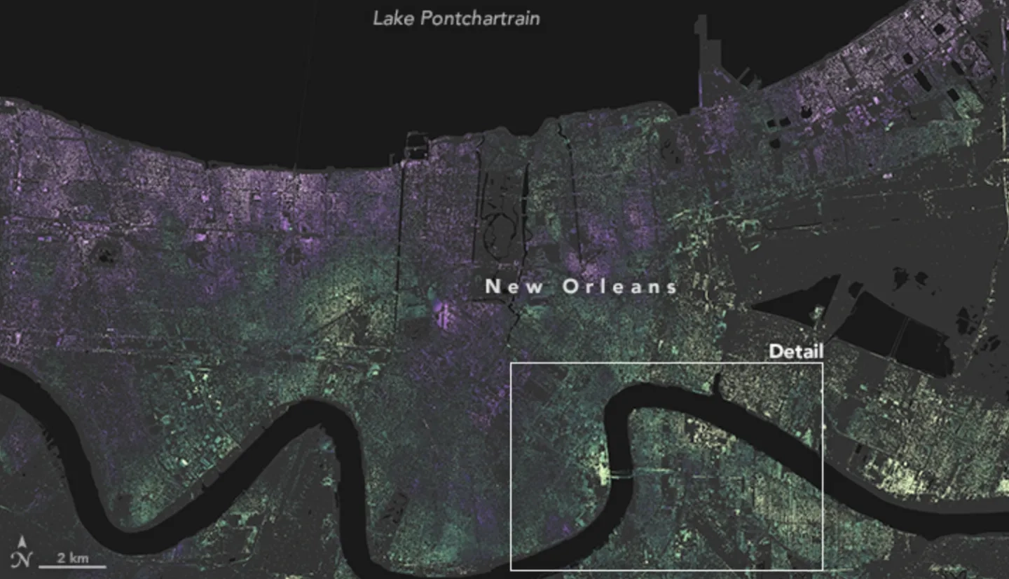 Observing How Quickly New Orleans Is Sinking NASA Applied Sciences